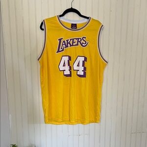 Yellow Lakers Basketball Jersey